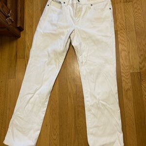Ralph Lauren White Denim